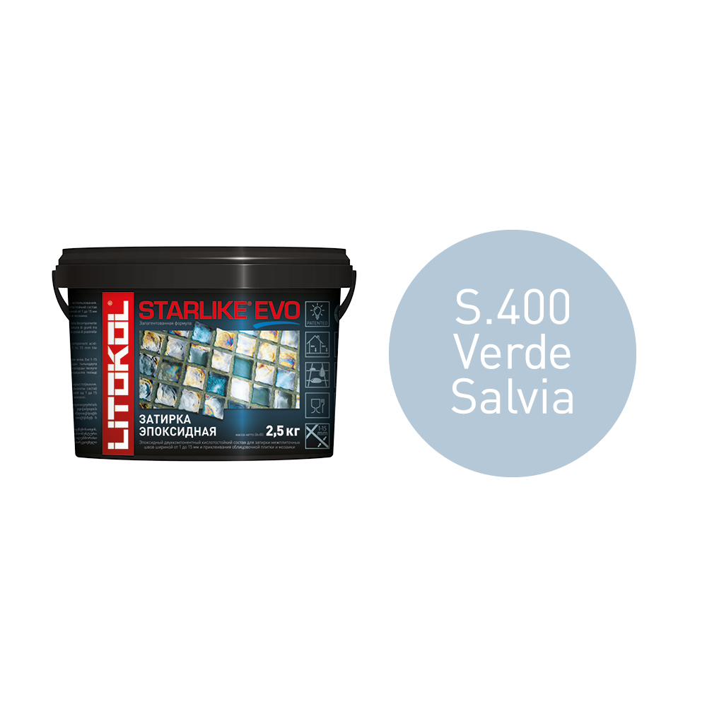 Купить STARLIKE EVO S.700 CRYSTAL затир.смесь (5kg bucket) в Москве