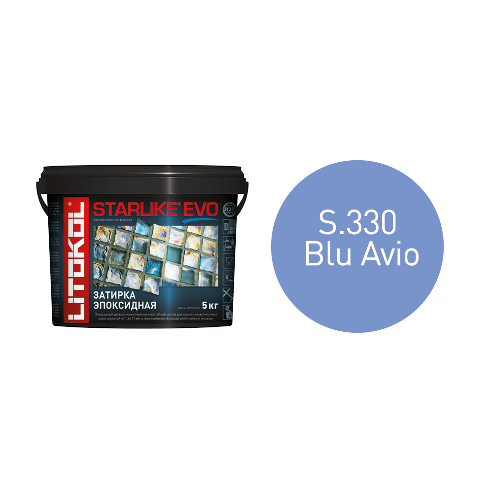 Купить STARLIKE EVO S.105 BIANCO TITANIO затир.смесь (5kg bucket) в Москве