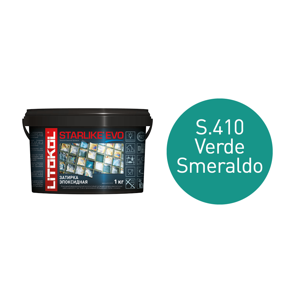 Купить STARLIKE EVO S.400 VERDE SALVIA затир.смесь (1kg bucket) в Москве