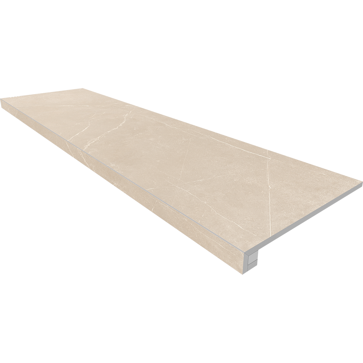 Купить Комплект (Ступень NL00 (33x120) непол. (прямоугол. бортик) без насечек + Подступенок (14,5x120)) в Уфе