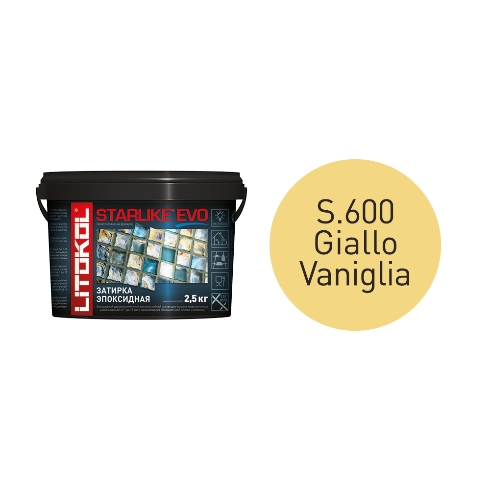 Купить STARLIKE EVO S.340 BLU DENIM затир.смесь (2,5kg bucket) в Москве