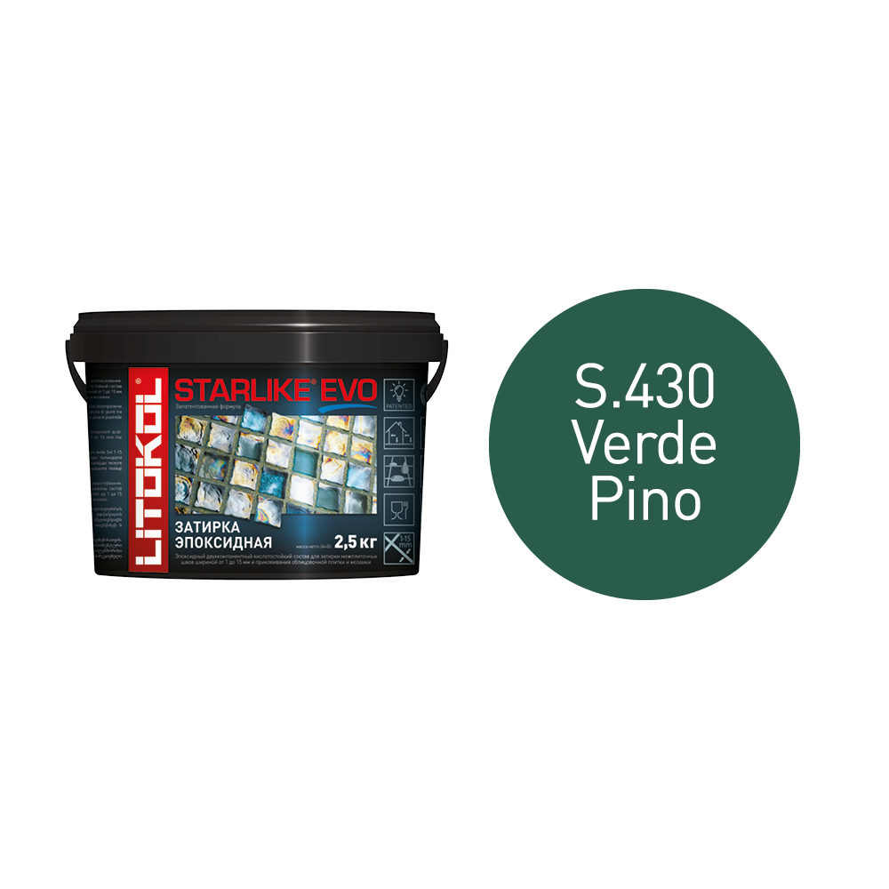Купить STARLIKE EVO S.550  ROSSO ORIENTE затир.смесь (2,5kg bucket) в Москве