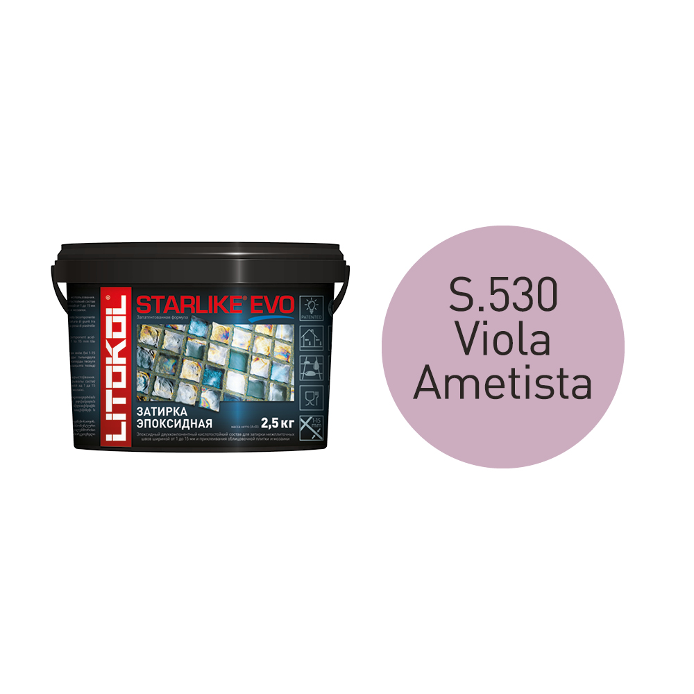Купить STARLIKE EVO S.830  ROSA KYOTO затир.смесь (2,5kg bucket) в Москве