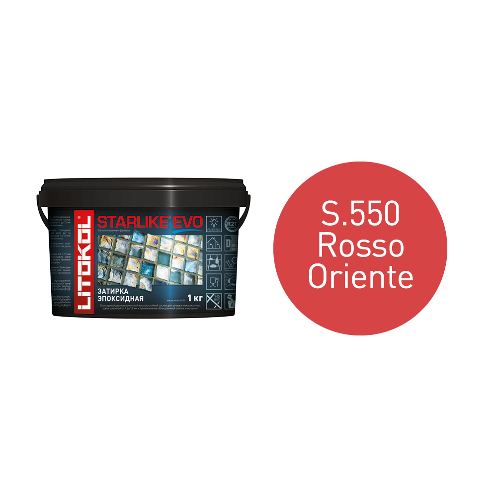 Купить STARLIKE EVO S.500 ROSA CIPRIA затир.смесь (1kg bucket) в Москве