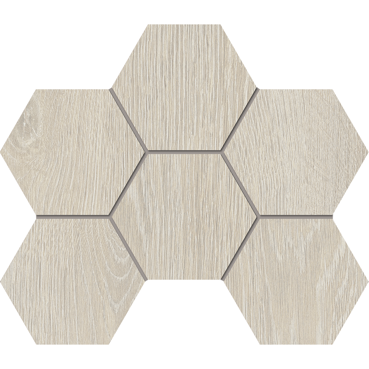 Мозаика KW00 Hexagon 25x28,5 структур.